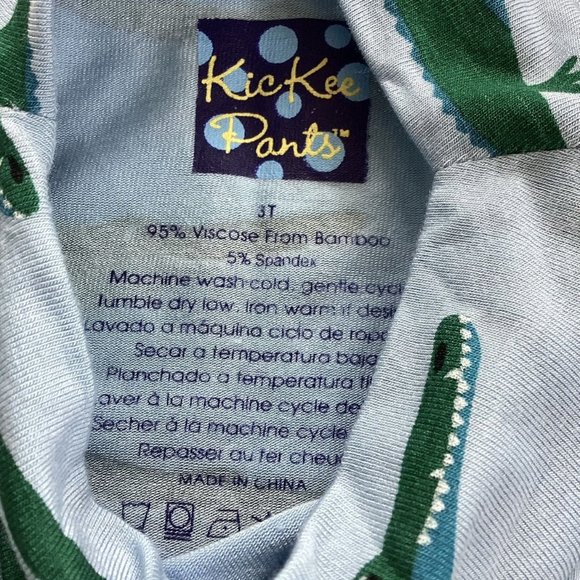 Kickee Pants Blue Alligator Dress - Picture 6 of 8